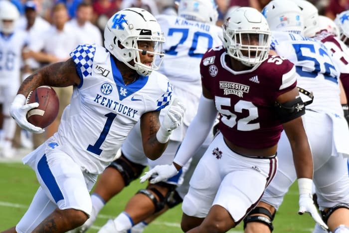 Saints Draft Prospect can rush the football